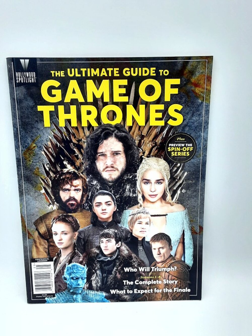 2019 Hollywood Spotlight Ultimate Guide to Game of Thrones LIKE NEW Plus Preview